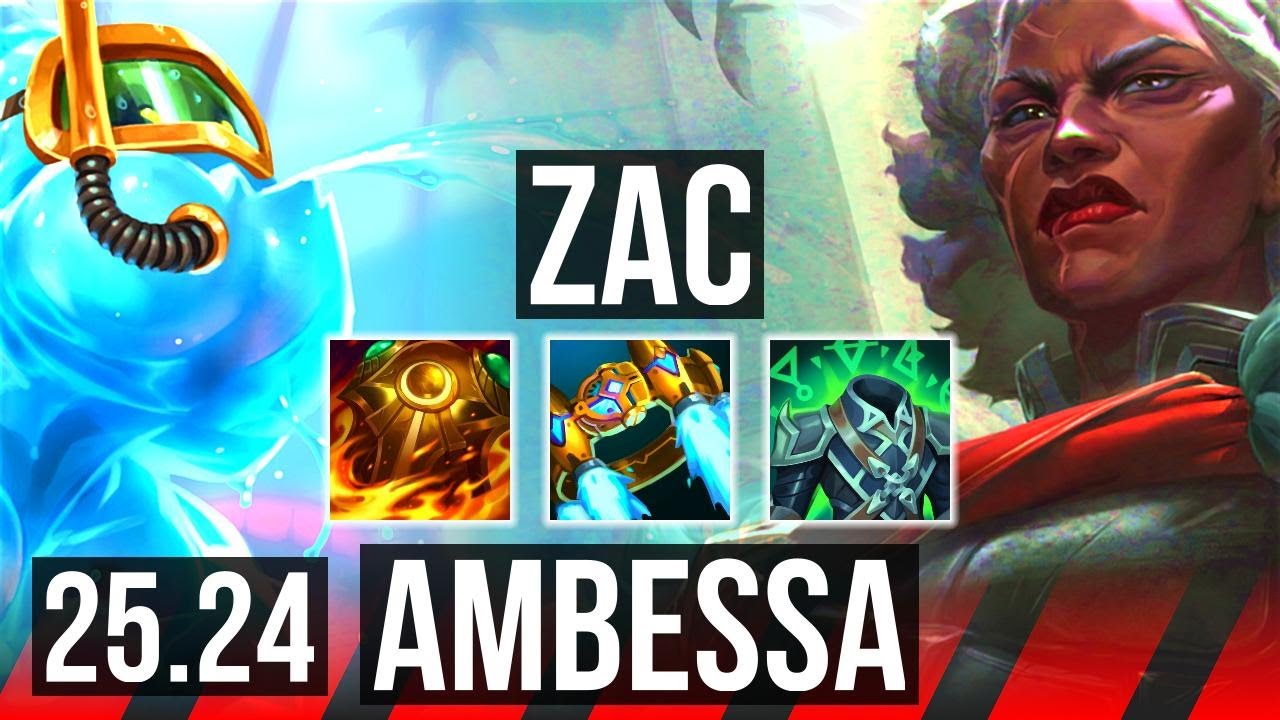 ZAC vs AMBESSA (TOP) | KR Master | 25.24