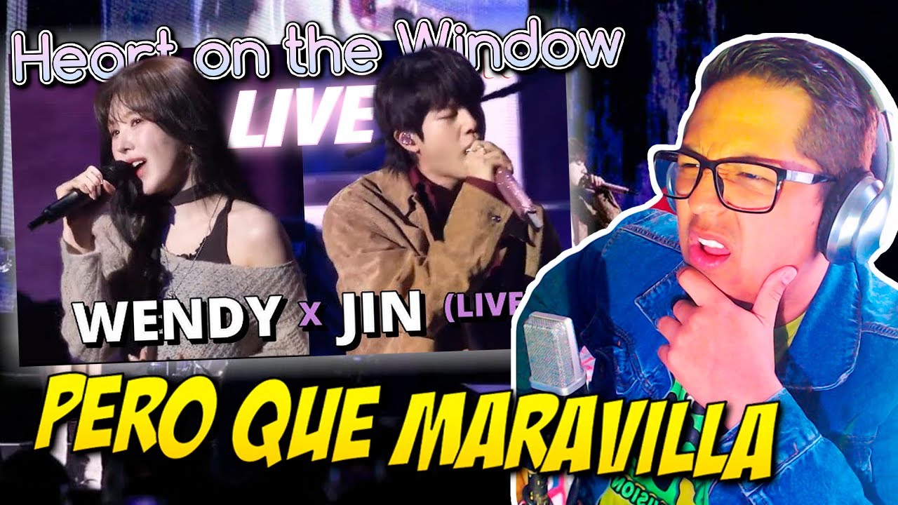 EN VIVO es AUN MEJOR! | Jin - 'Heart on the Window' Reacción y Análisis