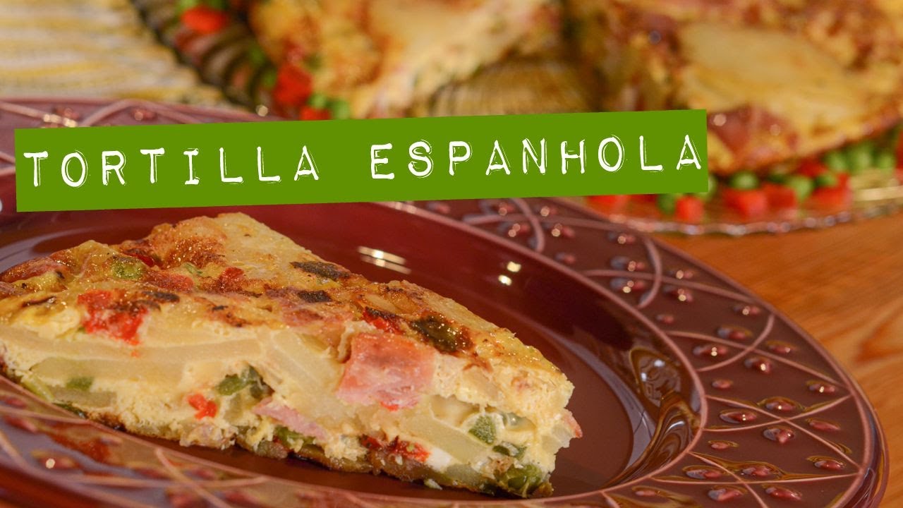 COMO FAZER TORTILLA ESPANHOLA DE FRIGIDEIRA COM BATATAS E OVO + SALADA ESPANHOLA | Raquel Novais