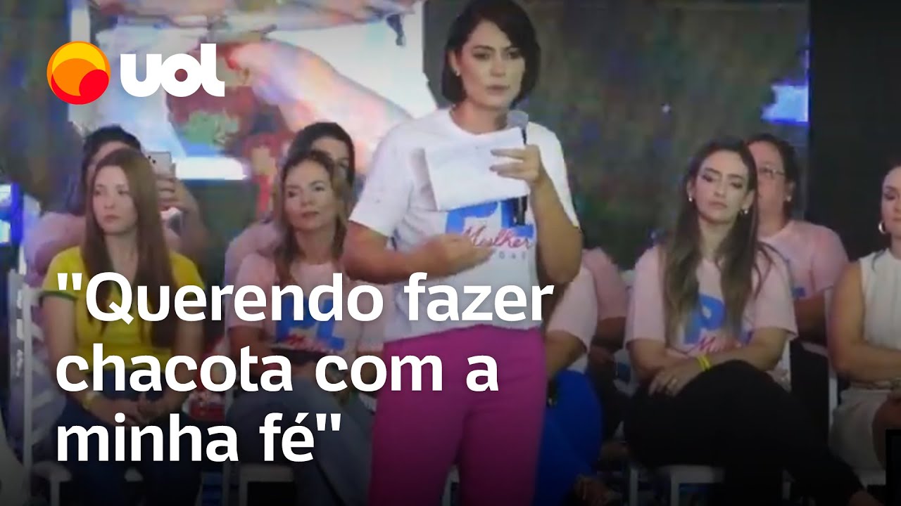 Michelle Bolsonaro acusa Dino de 'chacota' com sua fé após PF 'nomear' caso de joias com versículo