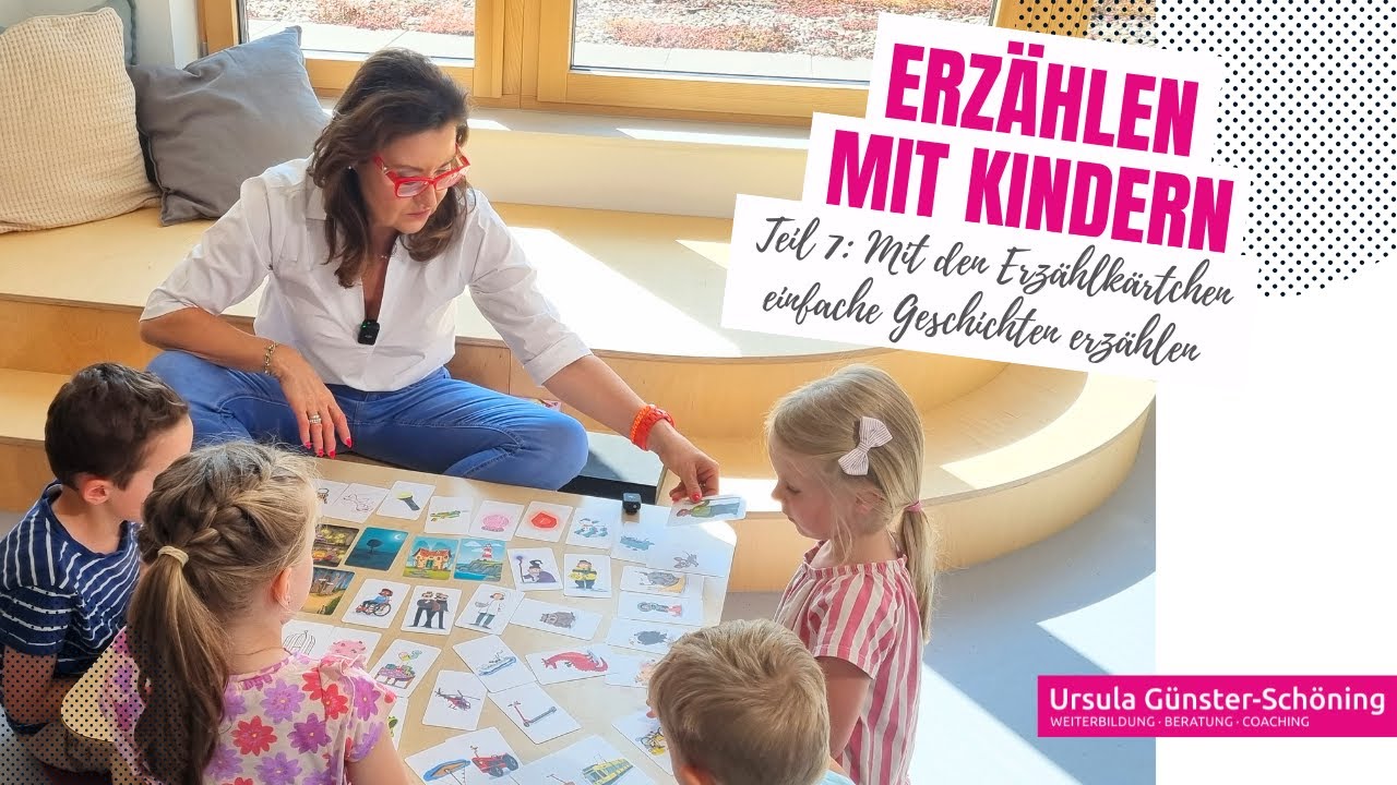 Erzählen mit Kindern, Teil 7 - Erzählkärtchen nutzen