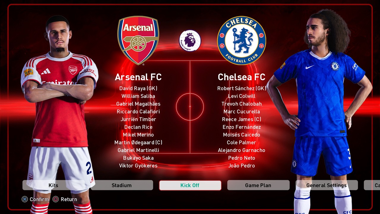 03/01/26 l Arsenal VS Chelsea l English Premier League Simulation l Football Life 2026 4K