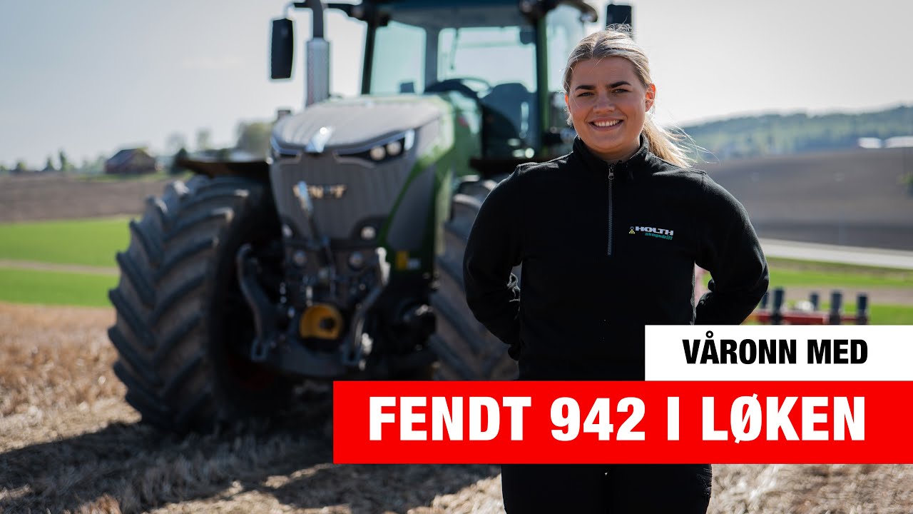 Fendt 942 - en skikkelig jentetraktor!