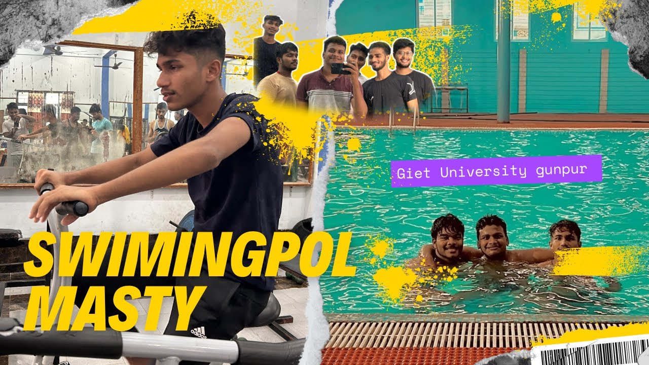 Giet summing pool 🏊 🏊‍♀️ ରେ ହେଲା ମସ୍ତି || vlog no. 57 