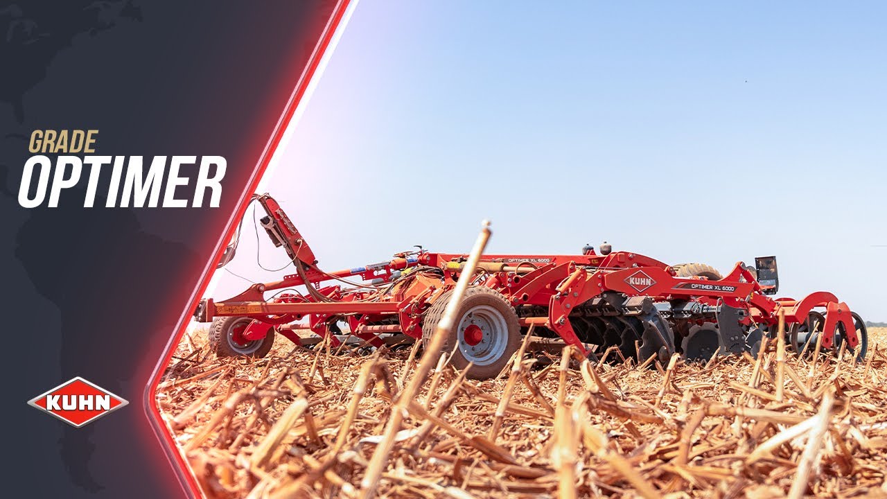 Cultivador de discos independentes | KUHN Optimer XL 6000