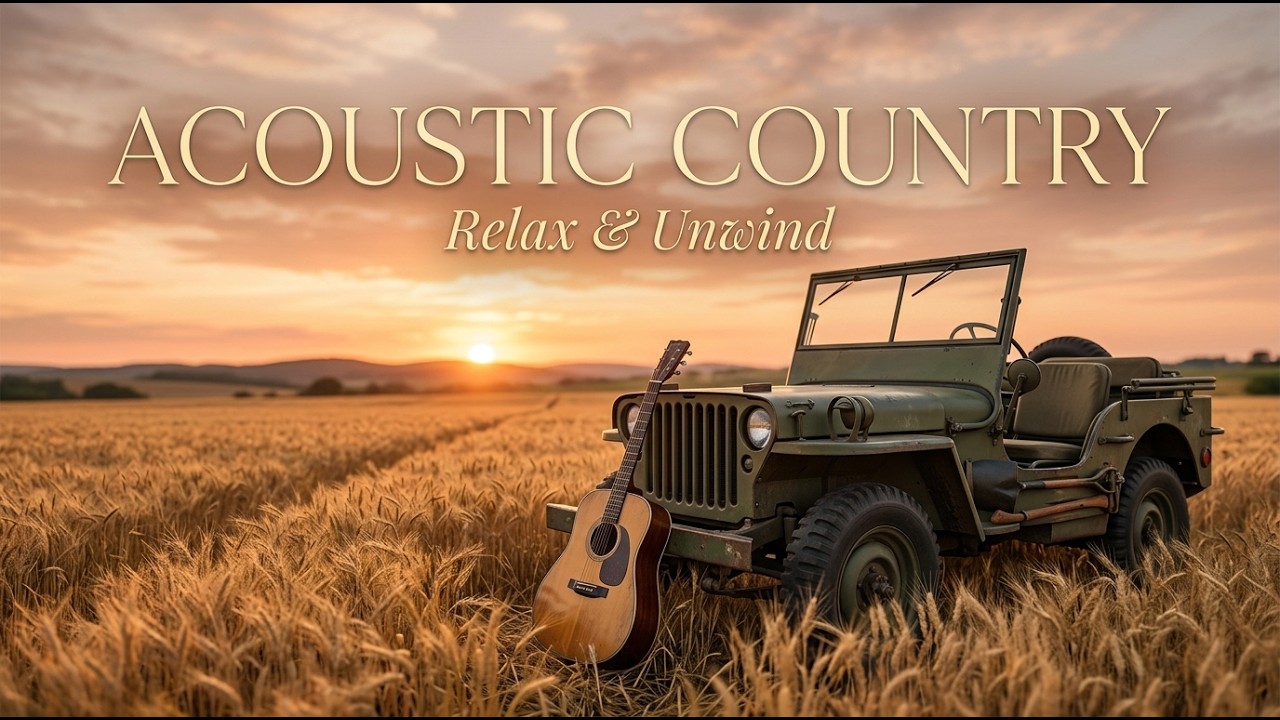 Golden Sunset Country Songs 🌅 Relaxing Guitar & Romantic Western Vibes