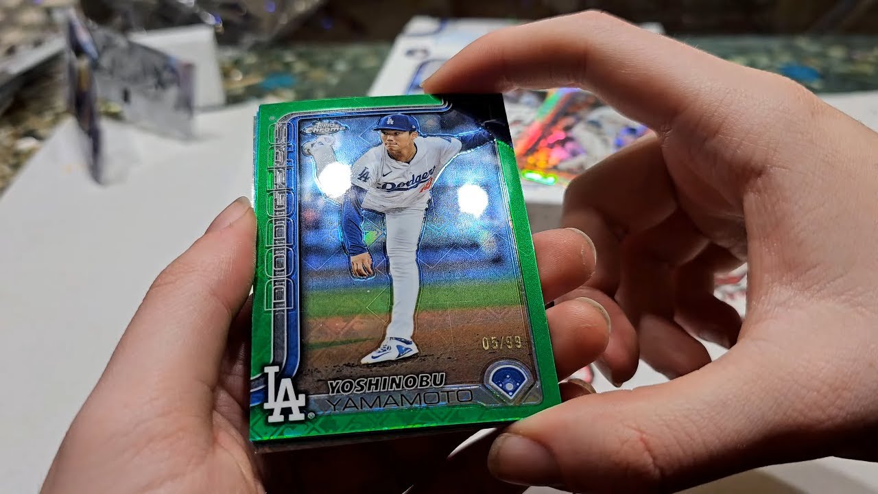 2025 Topps Chrome Baseball ⚾️ Logoman Hobby Box Rip