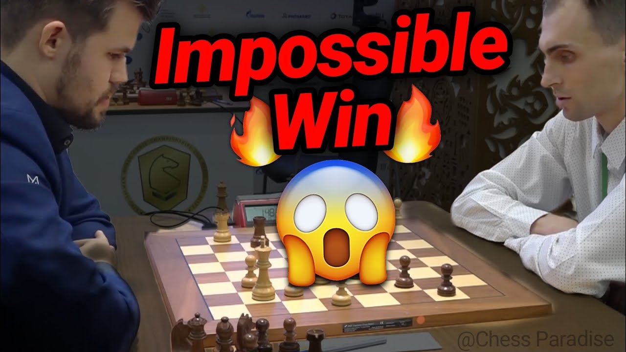 Magnus Carlsen’s Most Exciting Game Ever! 😱🔥
