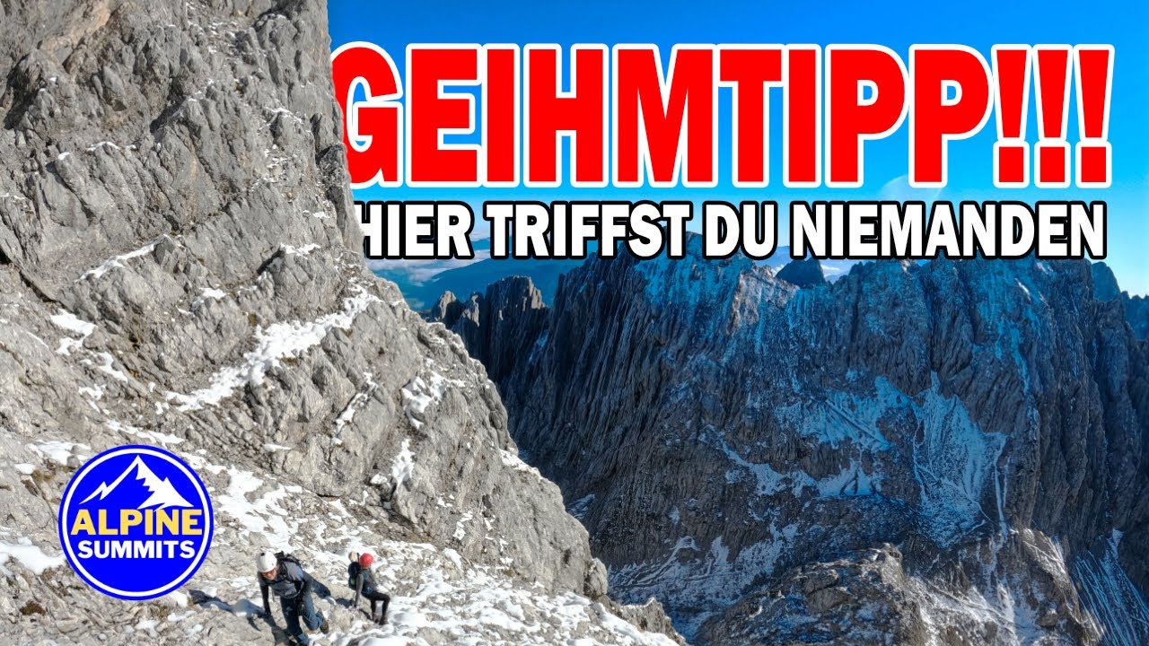 Bergsteigen - GEHEIMTIPP - Wilder Kaiser Hintere Karlspitze inklusive TOPO #bergsteigen #tirol