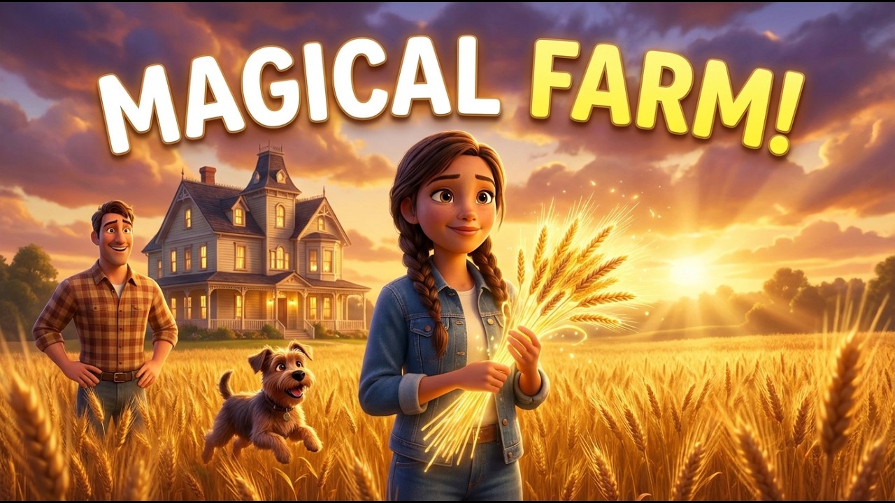 A Magical Farm Adventure with Emma 🌟 | Slow English Story For Listening (Level A2))