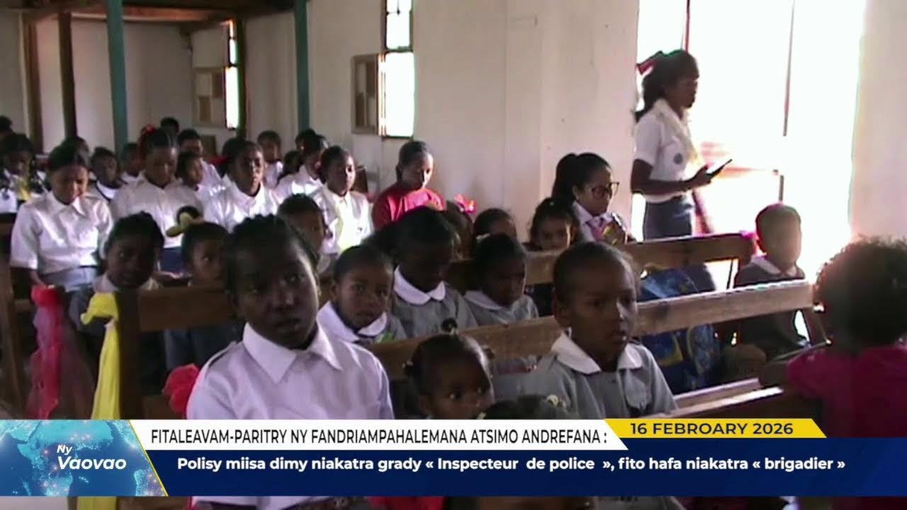 NY VAOVAOM-PARITRA DU 16 FEVRIER 2026 BY TV PLUS MADAGASCAR