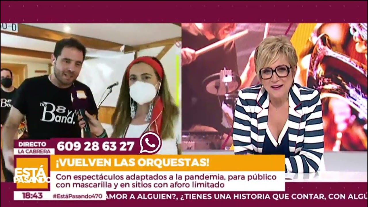 Entrevista programa TV Está Pasando (Telemadrid)