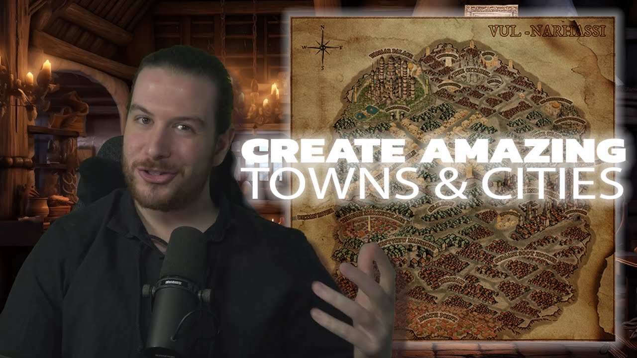 The ULTIMATE method for CREATING TOWNS that feel ALIVE in Dungeons & Dragons!