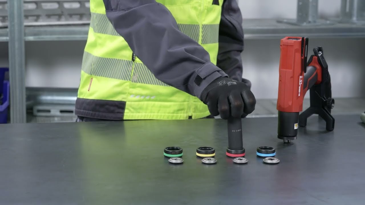 Hilti FX 3 How-To-Video - Saldatura di prigionieri su acciaio rivestito