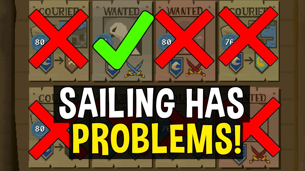 У парусного спорта в старой школе Runescape есть большие проблемы!