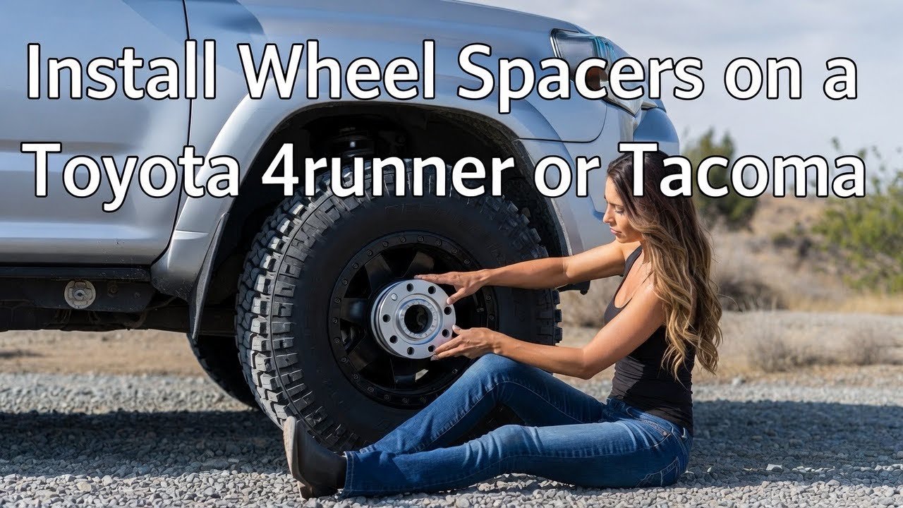 03-09 Toyota 4runner Wheel Spacer Install - 1.25''