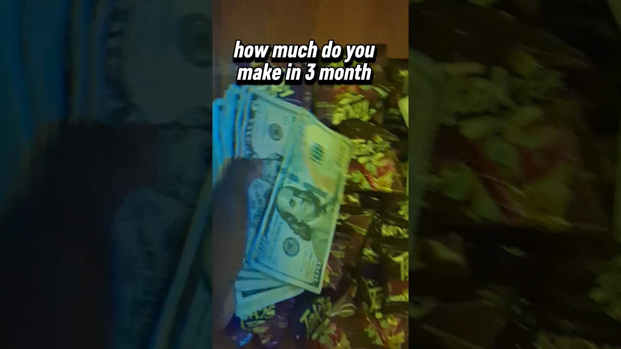 how much do you make in 3 month 