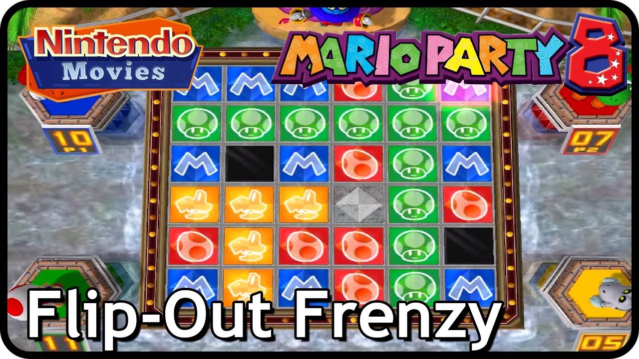 Mario Party 8 - Flip-Out Frenzy (3 Players, Very Hard Difficulty)