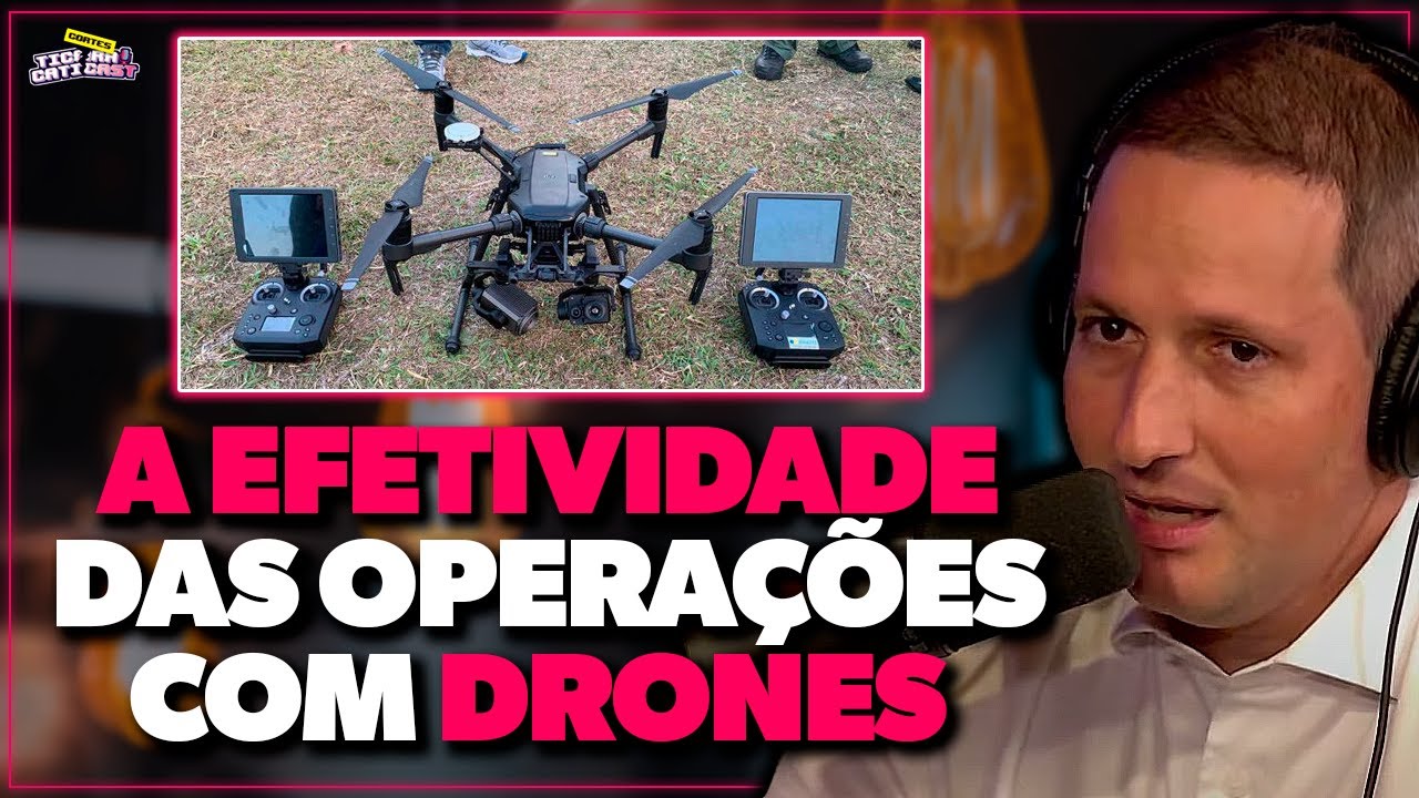 COMO OS DRONES TEM AJUDADO NO COMBATE AO CRIME EM SP