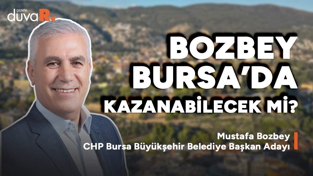 CHP Bursa adayı Mustafa Bozbey: Seçime ittifaksız girmeyi dezavantaj olarak görmüyoruz #CANLI