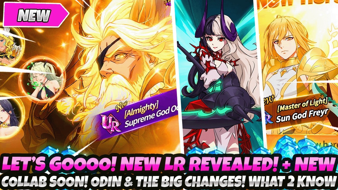 *LET'S GOOOO!* NEW LR REVEAL + NEW COLLAB SOON! ODIN & THE BIG CHANGES! WHAT 2 KNOW (7DS Grand Cross