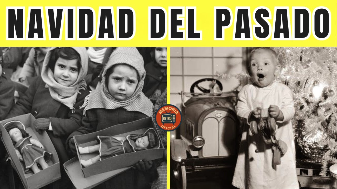 22 COSAS que los NIÑOS ESPAÑOLES hacían cada NAVIDAD en los años 60