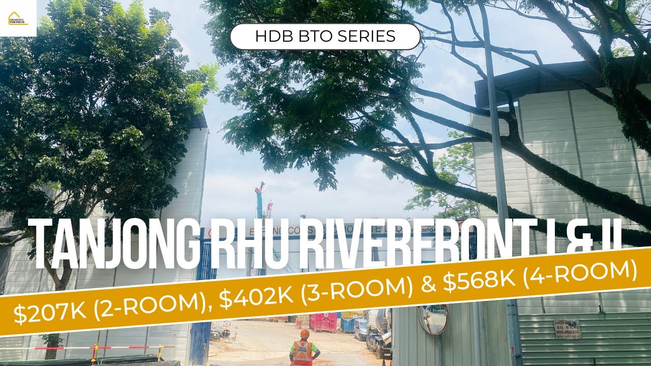 Tanjong Rhu Riverfront I & II HDB BTO Construction Progress | From $207k - Deal of the Year or Nah?