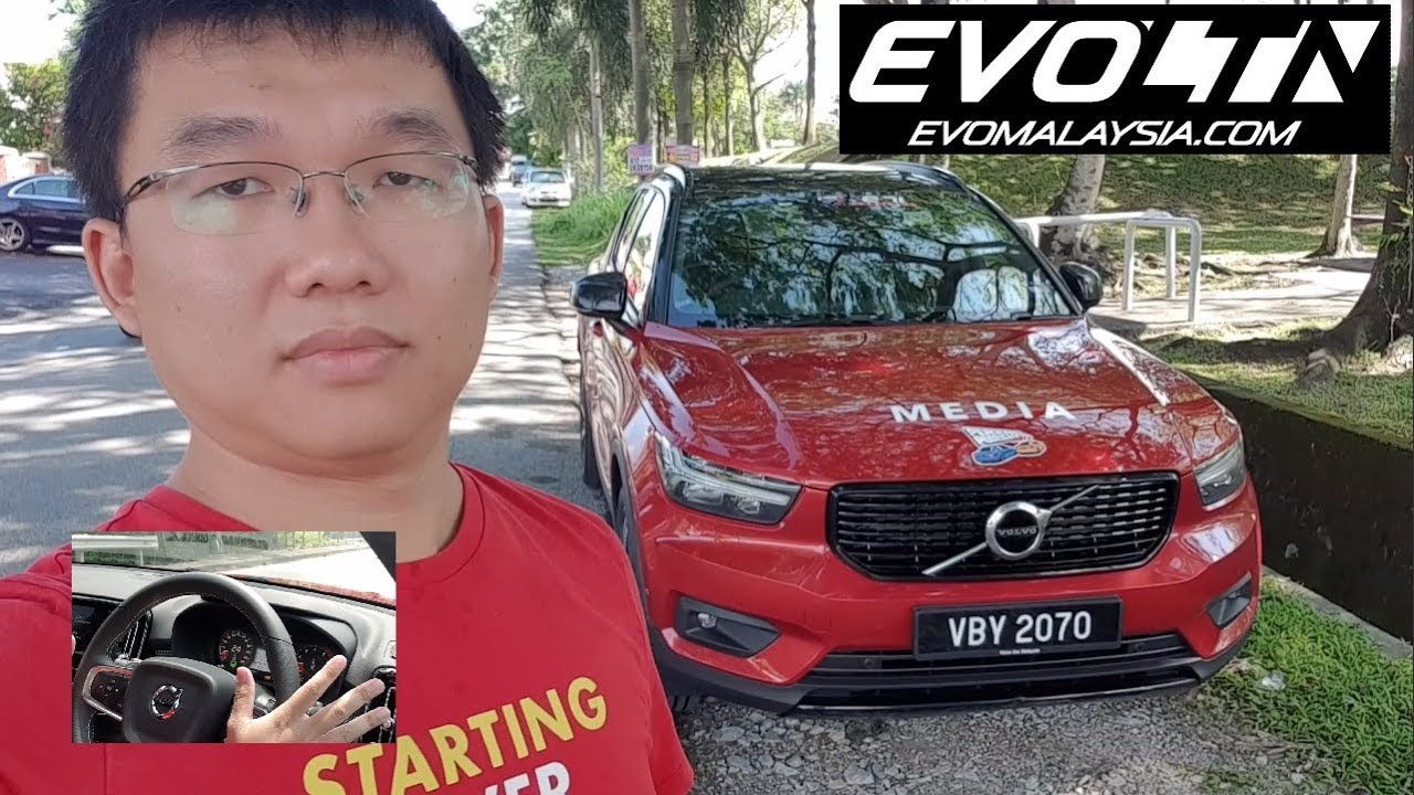 Обзор Volvo XC40 2018 года, демонстрация Pilot Assist | EvoMalaysia.com