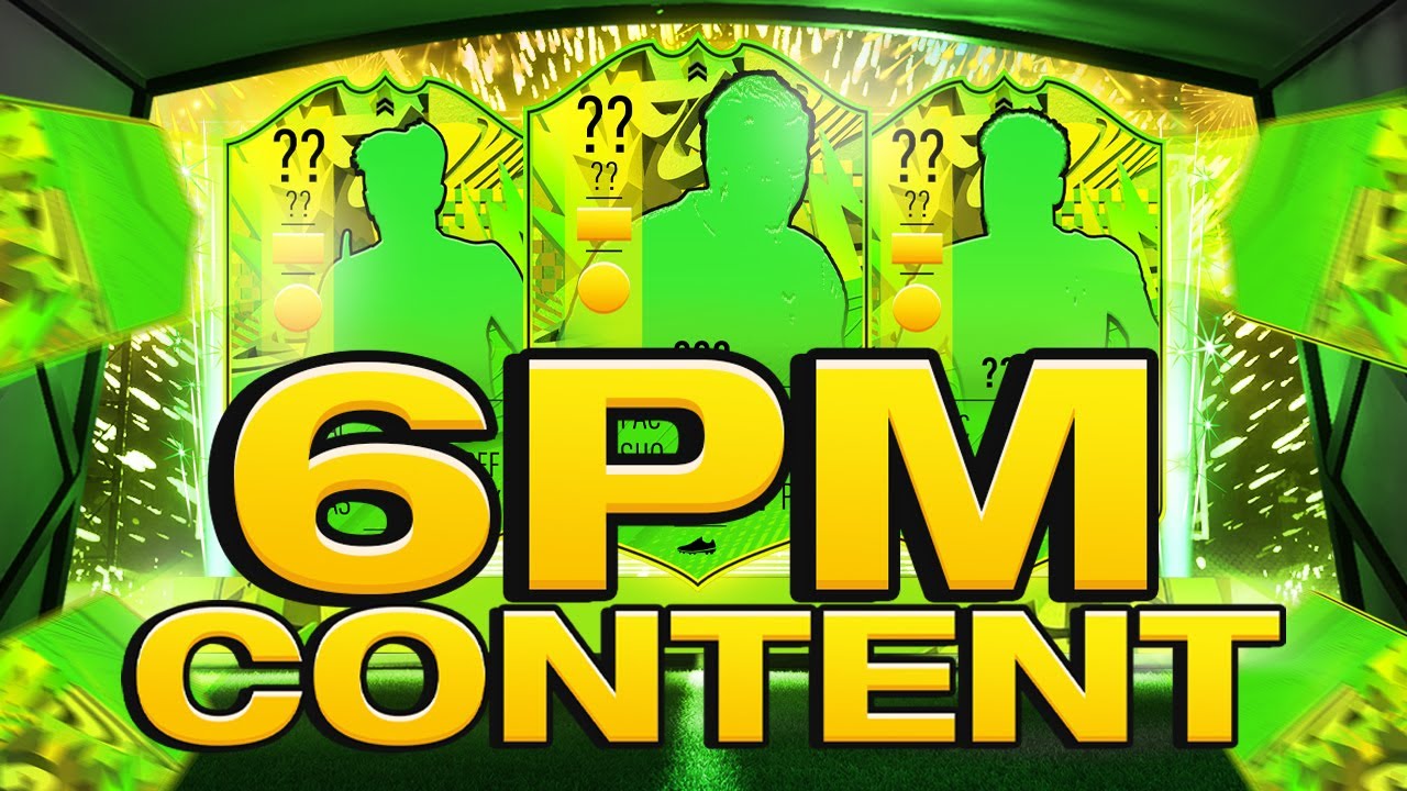 FIFA 21 LIVE 6PM CONTENT! OPENING ICON PACKS!