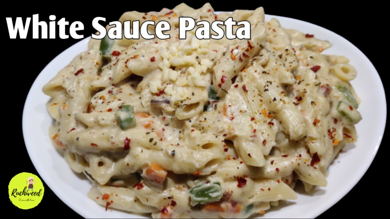 White Sauce Pasta Recipe in Malayalam | വൈറ്റ് സോസ് പാസ്ത തയ്യാറാക്കുന്ന വിധം | Pasta in White Sauce