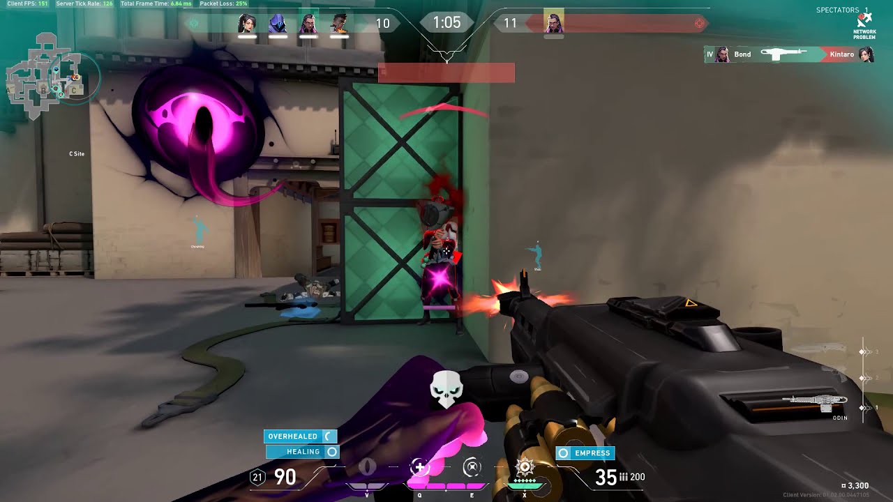 Valorant| Reyna ULT ACE ODIN