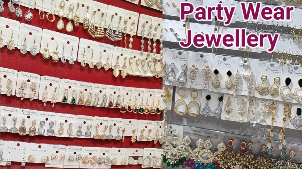 Party Wear Jewellery || Trending Earring Design || Latest Fashion