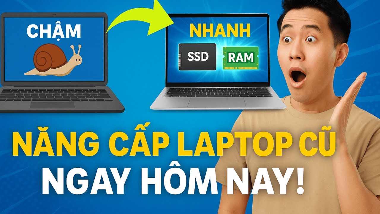 Nâng Cấp Laptop Cũ Ngay: Tại Sao Không?