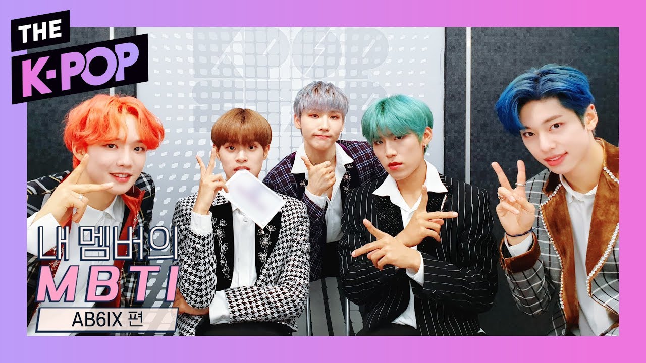 AB6IX, Did you succeed in guessing MBTI with six senses? [MBTI of My Members]