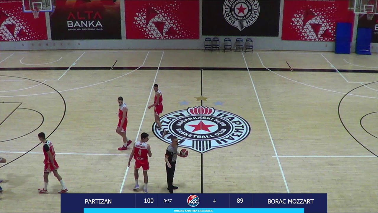 TRIGLAV KLS Partizan - Borac Mozzart