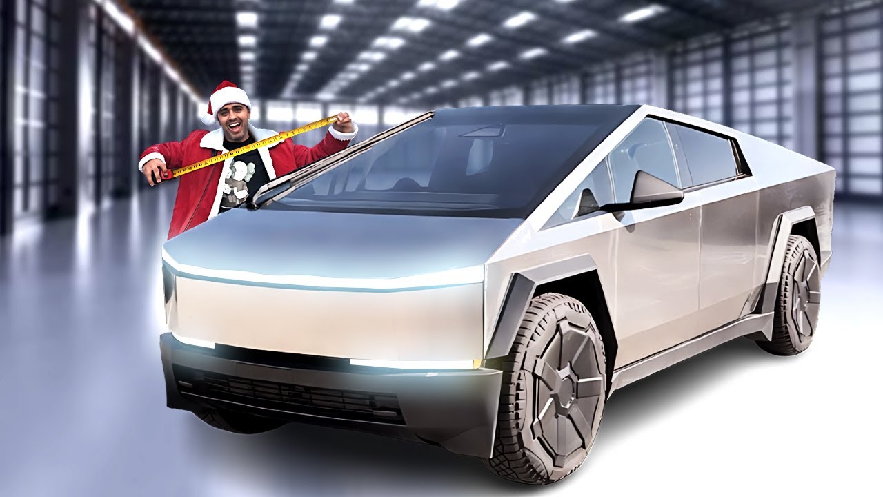 Finally Got the CYBERTRUCK - First Look & Interior Review!