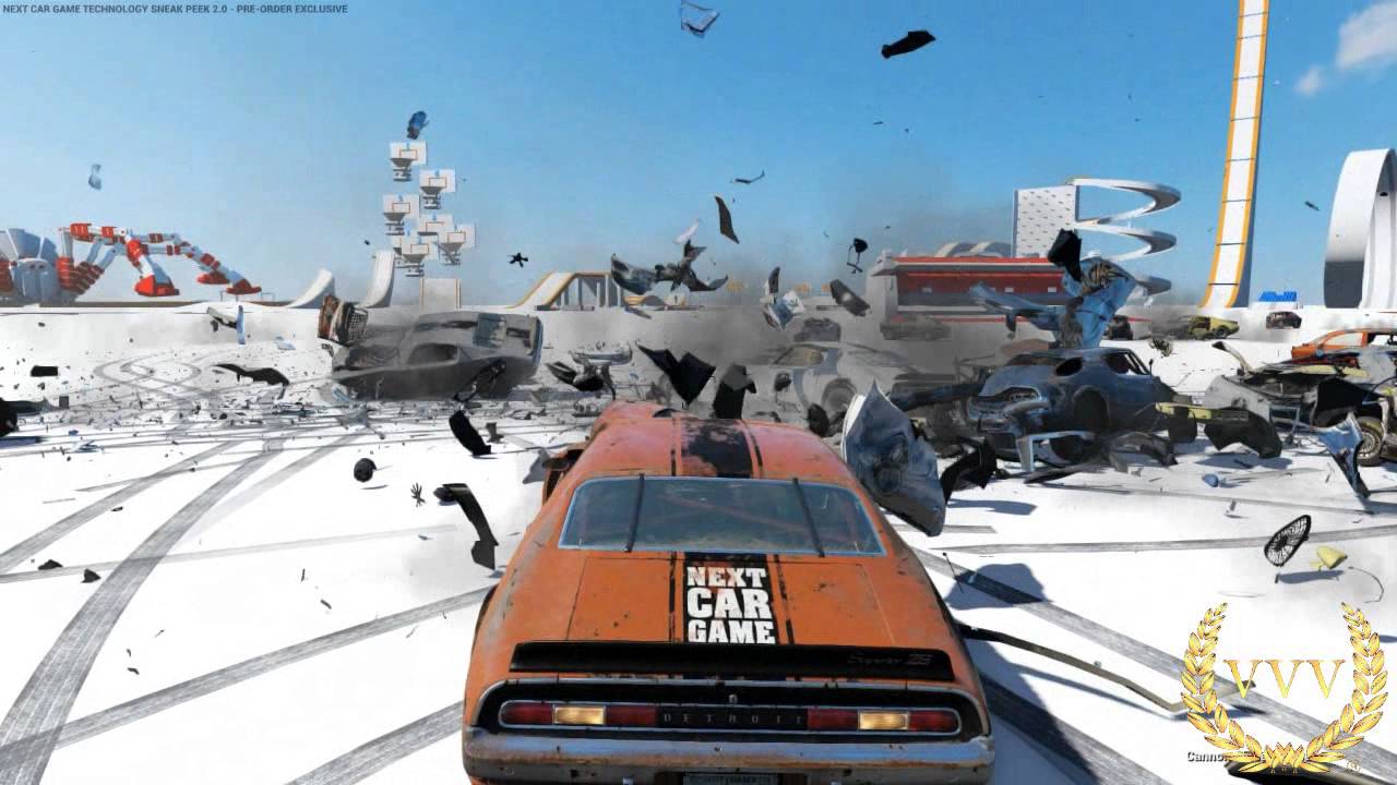 Next Car Game Physics Cannon Gameplay