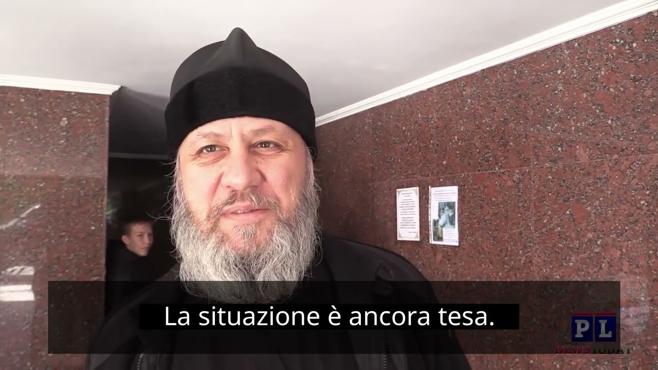 Chi bombarda il monastero ortodosso russo a Donetsk