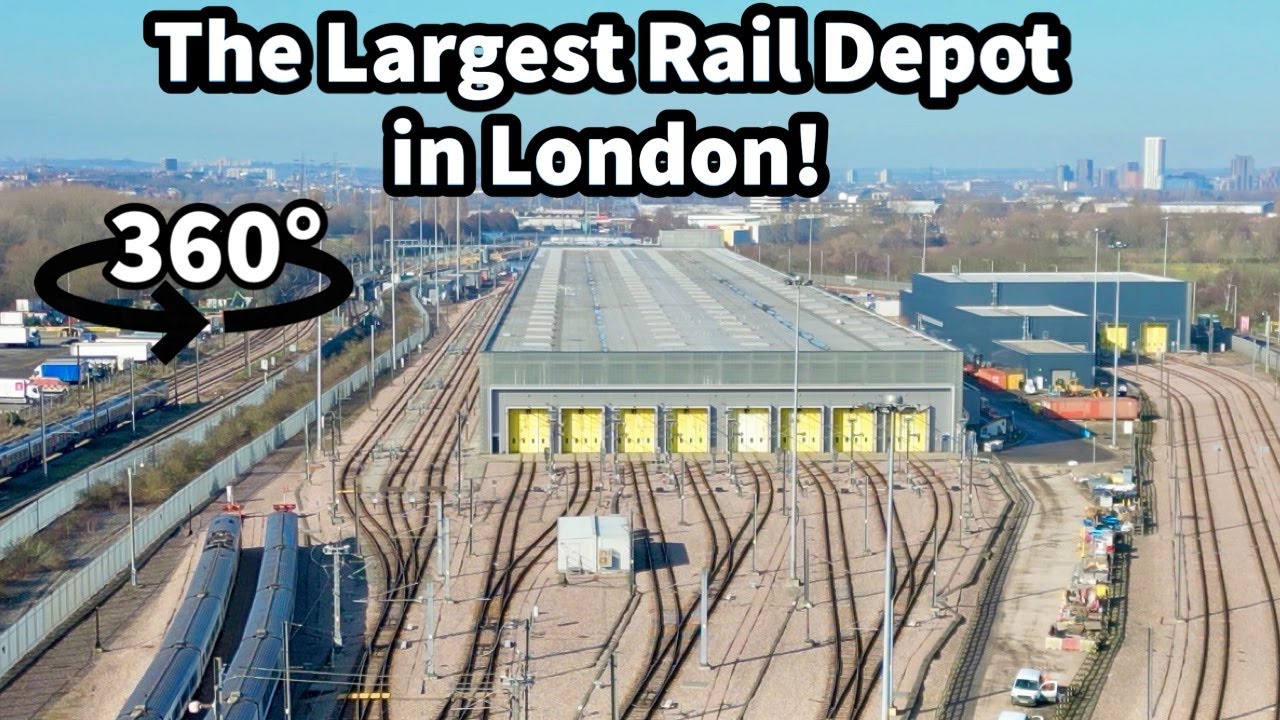 The Largest Rail Depot in London - Temple Mills! Plus Orient Way Sidings