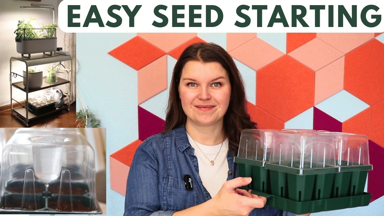 Easy Seed Starting Indoors (perfect for beginners)