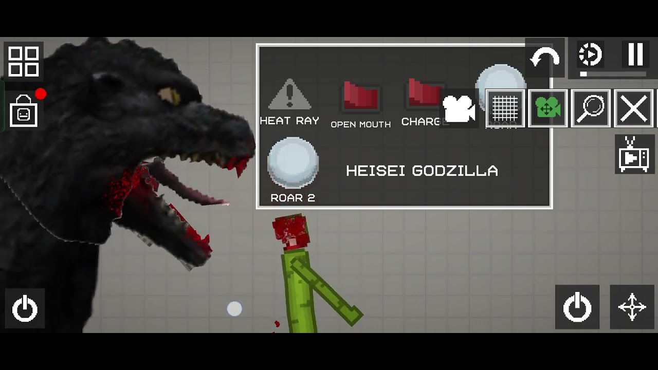 Heisei Godzilla Melon Playground Mod