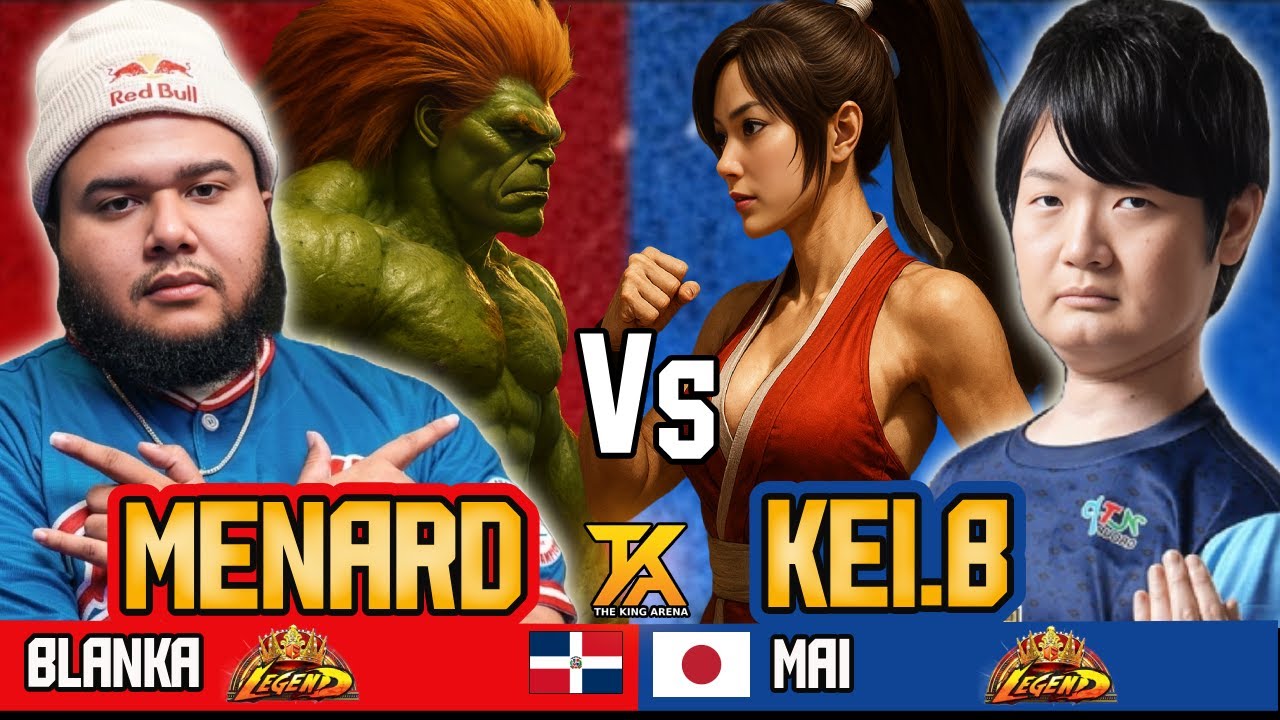 🔥 SF6 ▰ MENARD (Blanka) vs KEI.B (Mai) ▰ Street Fighter 6 🔥