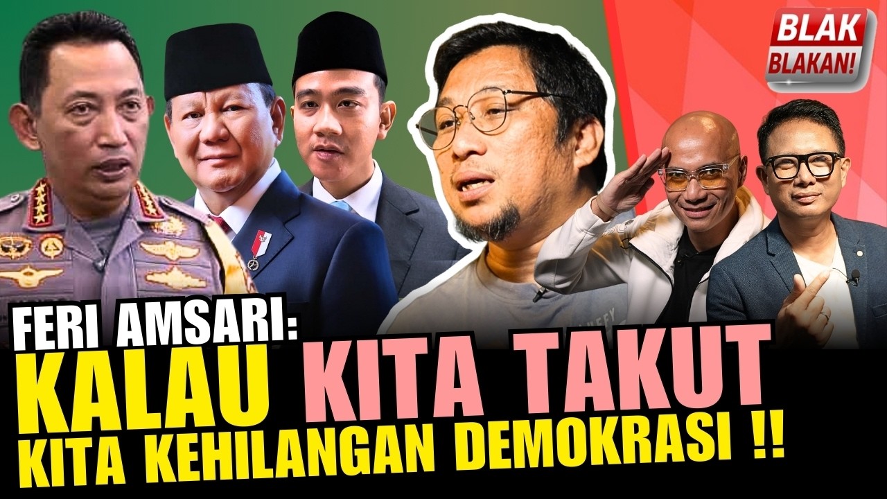 KUHP BARU ANCAMAN BUAT DEMOKRASI ⁉️ - Feri Amsari (Blak-Blakan #124)