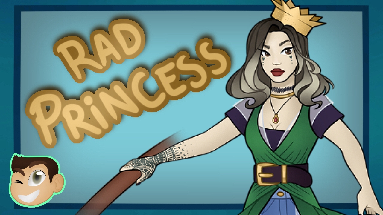 Drawing my friend as a Princess! [Speedink & Speedpaint]