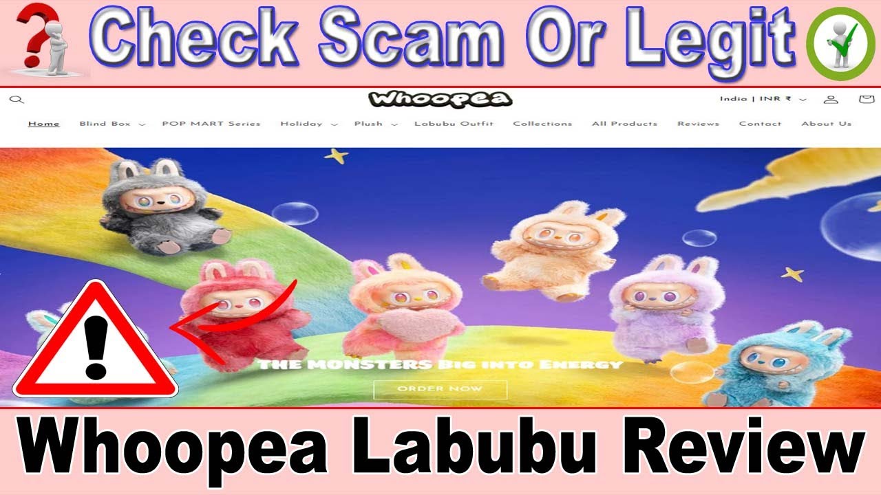Whoopea Labubu Review 😱 SCAM or Legit Collectible Toy Store? (Full Truth Revealed)