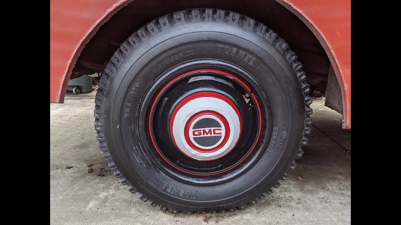 Замена шин на колесах с контргайками — Часть 1