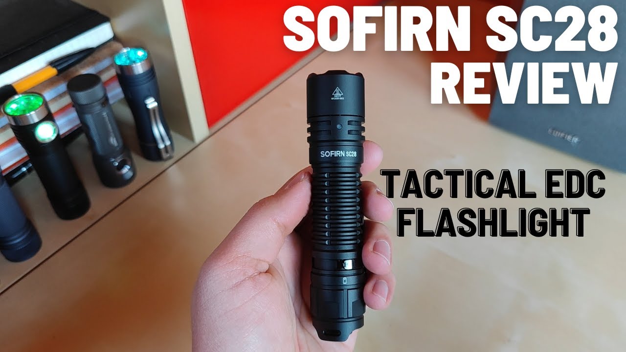Sofirn SC28 Review - Tactical EDC Flashlight with floody beam