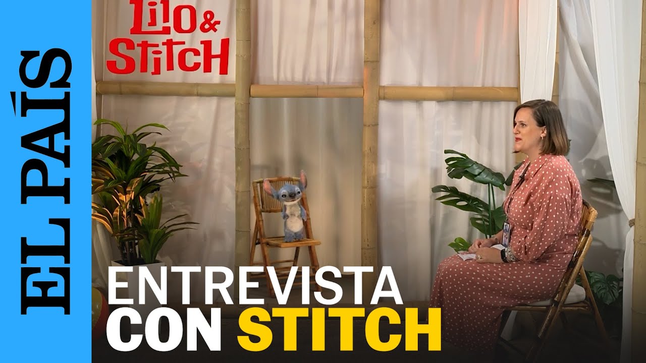 Entrevista a STITCH, de la nueva película de LILO Y STITCH | EL PAÍS