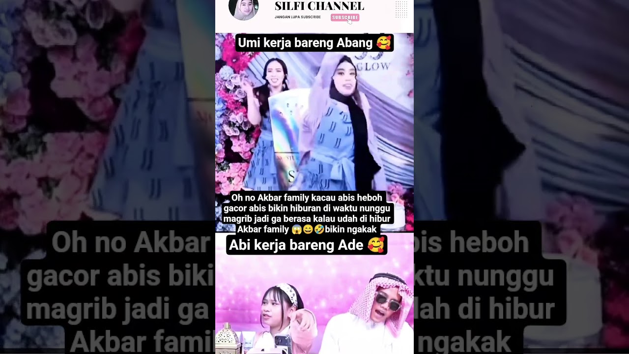 AKBAR FAMILY KACAU HEBOH ABIS #valenda7#milada7#aprilda7#arbilda7#da7