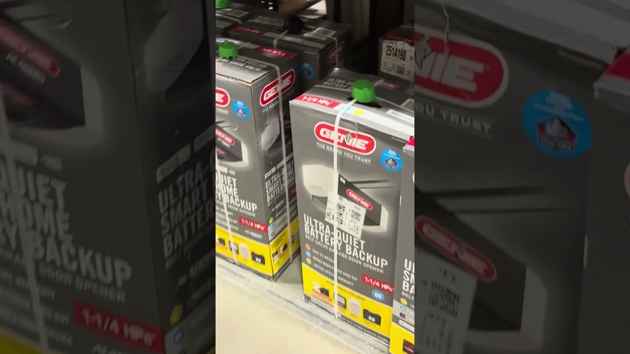 Garage door openers at Lowe’s 